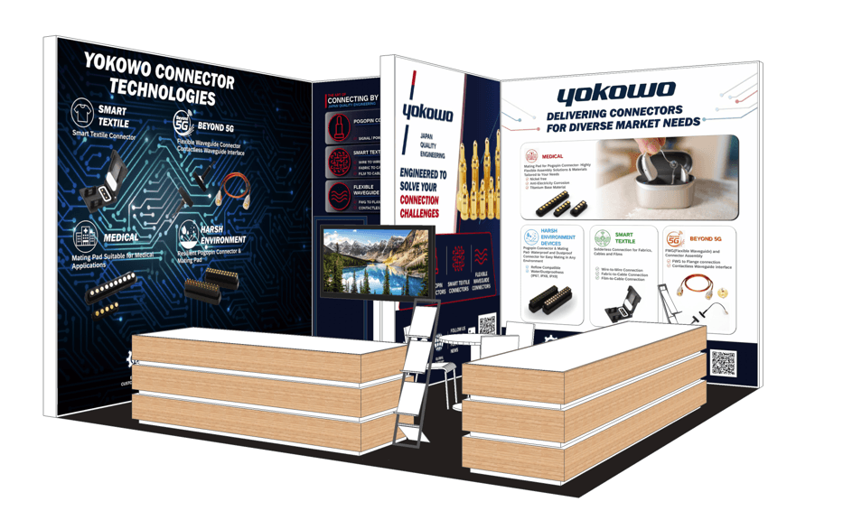 YOKOWO auf der electronica 2026 in München, einer der weltweit größten Fachmessen für Elektronikkomponenten