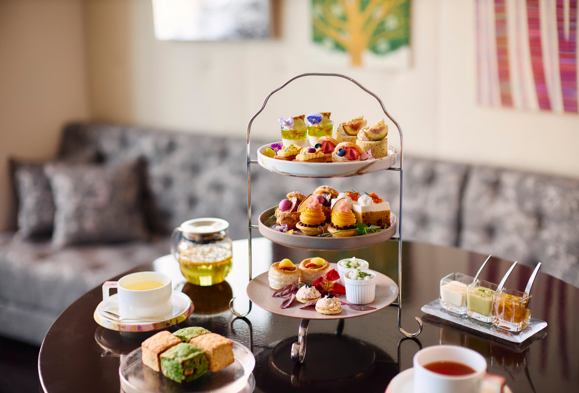 Afternoon Tea 'Where Colours Tell Their Stories — A Petite Gallery in the Afternoon'