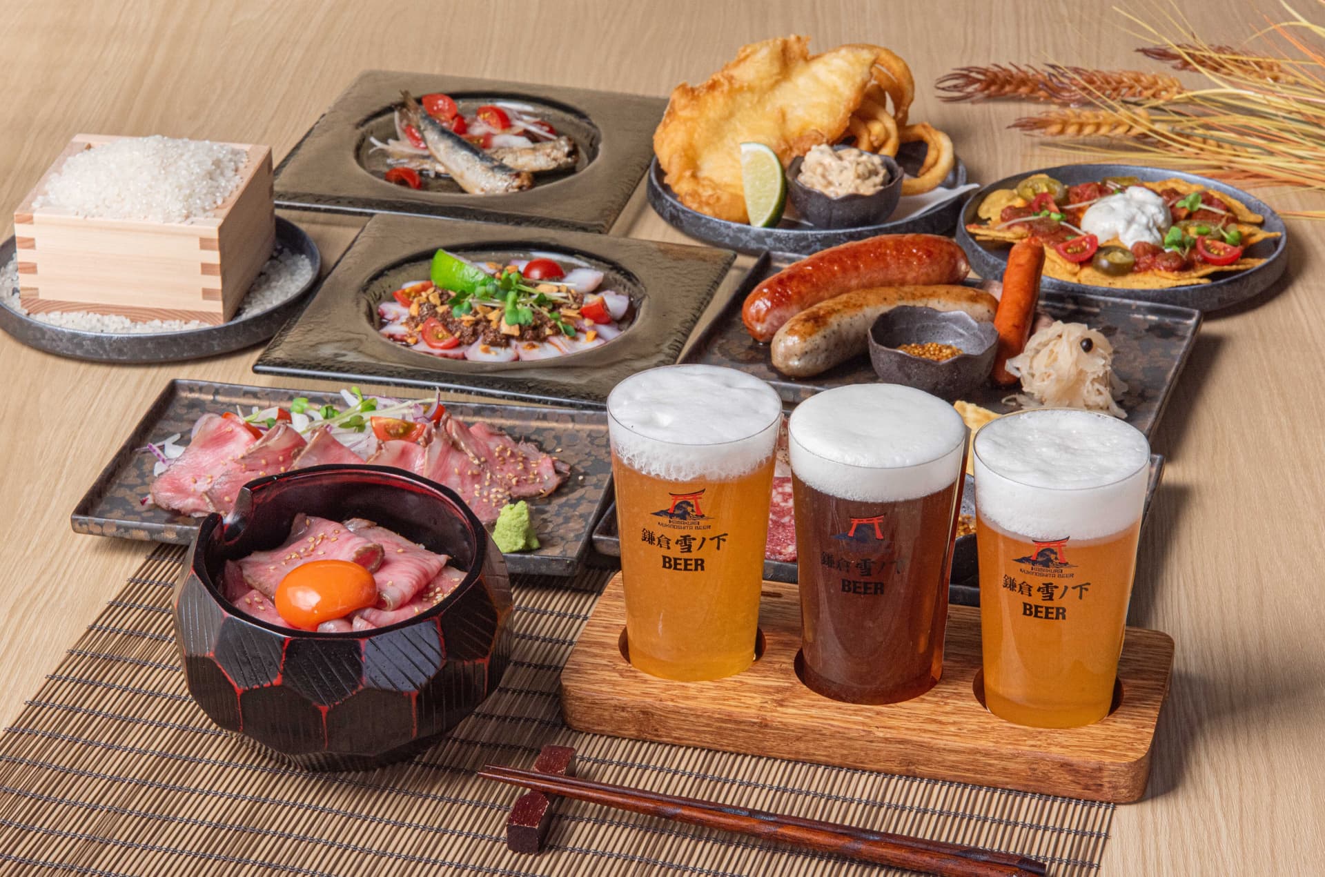 KAMAKURA YUKINOSHITA ROAST BEEF Opens August 6 as a New Brewery Restaurant Near Tsurugaoka Hachimangu