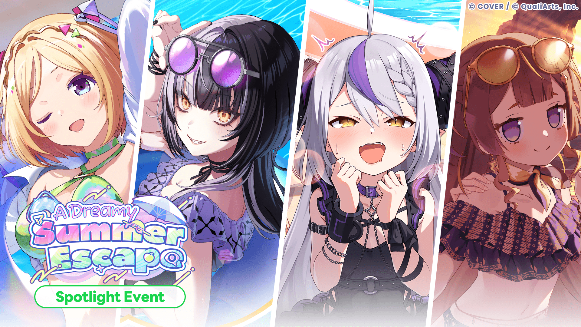 “hololive Dreams” In-Game Event “A Dreamy Summer Escape” Begins September 19!