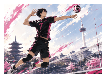 Japan Volleyball Welcomes a World-First Professional Team Managed by University Students in Kyoto