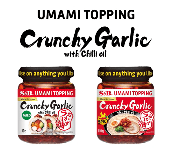 Crunchy Garlic with Chilli Oil from Japan Arrives in Europe
