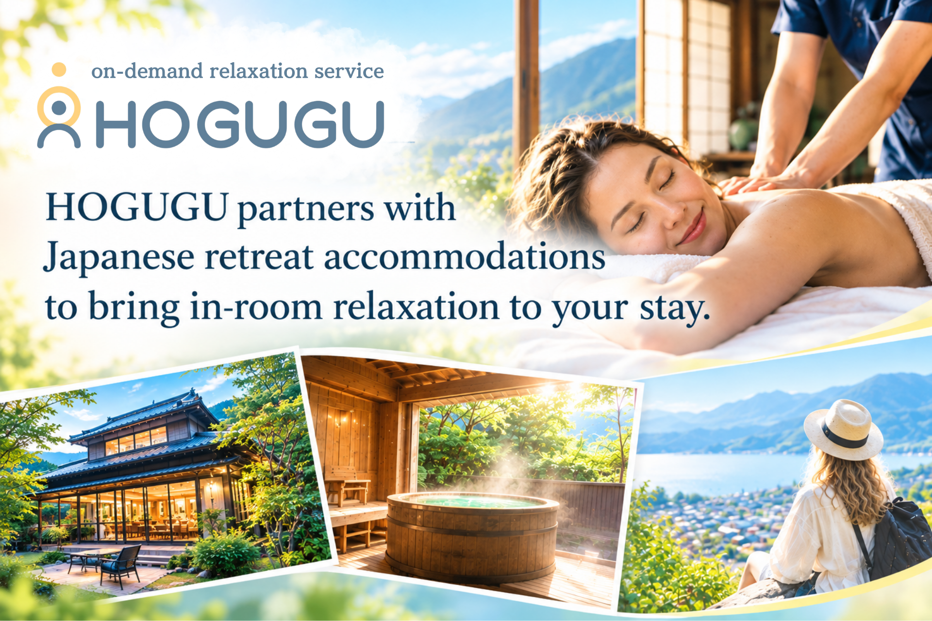 HOGUGU Partners with Japanese Retreat Accommodations to Offer a New Wellness Option for Long-Stay U.S. Travelers