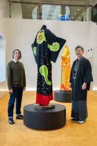 PAINTING IN KIMONO: A Contemporary Art Exhibition in Collaboration with Japanese Kimono Brand CHISO on 470th Anniversary