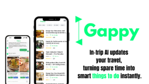 Smart Travel AI : Gappy Debuts AI-Powered Concierge to Turn Spontaneous Free Time into Curated Local Adventures